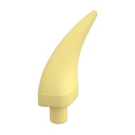 Animal Body Part, Barb / Claw / Tooth / Talon / Horn, Medium Bright Light Yellow