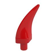 Animal Body Part, Barb / Claw / Tooth / Talon / Horn, Medium Red