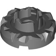 Turntable 4 × 4 Top with Jagged Edge and Three Segments (Atlantis Key Holder) Dunkelblaugrau