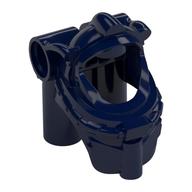 Helmet Underwater / Space, Breathing Apparatus with Pin Holes Dunkelblau