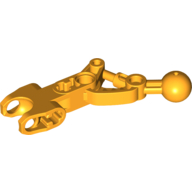 Large Figure Skeletal, Limb, Angular with Ball Joint and Ball Socket Bright Light Orange