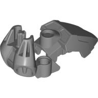 Large Figure Foot, Type 1 Flat Silver