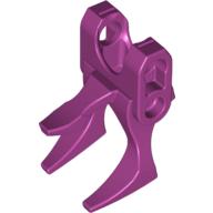Large Figure Weapon, Claw with Ball Joint Socket Magenta