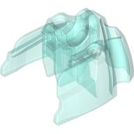 Large Figure Foot, Short with Ball Joint Socket Transparent-Hellblau