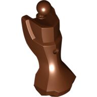 Large Figure Limb, Arm and Fist, with Ball Joint Rotbraun