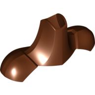 Large Figure Shoulder Cover Reddish Brown