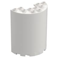 Zylinder halb 3 × 6 × 6 mit 1 × 2 Aussparung