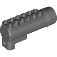 Launcher, Air Blast Receiver [Racers] Dark Bluish Gray