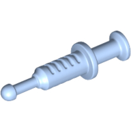Equipment Medical Syringe Bright Light Blue