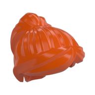 Hair Ponytail and Swept Sideways Fringe Rotorange