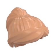 Hair Ponytail and Swept Sideways Fringe Nougat