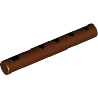 Bar 3L with Flute Print Rotbraun