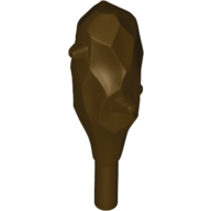 Weapon Club Small, Spikes (Caveman) Dark Brown