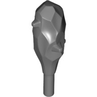 Weapon Club Small, Spikes (Caveman) Dark Bluish Gray
