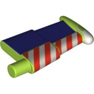 Wing for Spacesuit with Red and White Stripes and Purple Wing Surface (Buzz Lightyear) Lime