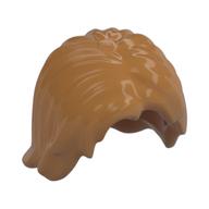 Hair Mid-Length Tousled with Center Part Mittelnougat