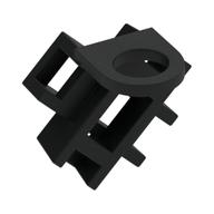 Minifig Neckwear Scabbard for Two Katanas Black