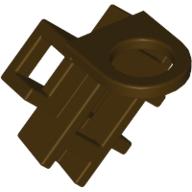 Minifig Neckwear Scabbard for Two Katanas Dunkelbraun