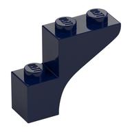 Stein Bogen 1 × 3 × 2 Dunkelblau