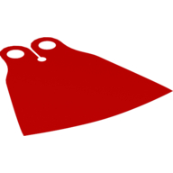 Neckwear Cape, Extended with Black Back Rot