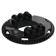 Technic Turntable Large Type 4 Top, 60 Tooth Schwarz