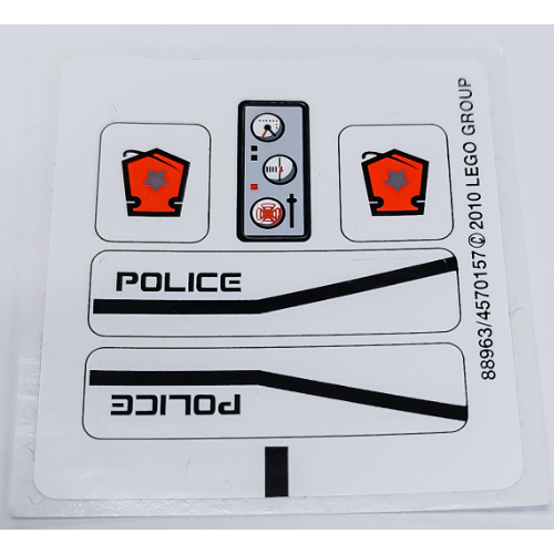 Stickerbogen für Set 5981-1 [Keine Farbe/Beliebige Farbe]
