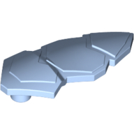 Large Figure Limb Cover, with Scales Bright Light Blue