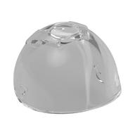 Headwear Accessory Visor [Large with Trapezoid Top] Transparent