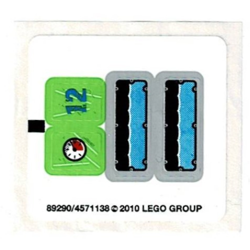 Sticker Sheet for Set 8188-1 [No Color/Any Color]