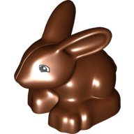 Duplo Animal Rabbit Rotbraun