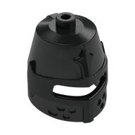 Helmet Castle Closed with Eye Slit Schwarz