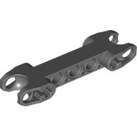 Technic Axle and Pin Connector 2 × 7 with Two Ball Joint Sockets, Squared Ends, Open Side Axle Holes Dunkelblaugrau