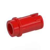 Technic Pin 1/2 with Friction Red