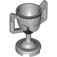 Equipment Trophy Cup with Tri-Wizard Cup Print Hellblaugrau