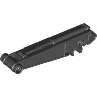 Duplo Crane Arm with Locking Clip Black