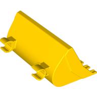 Duplo Front End Loader Bucket, with 9 Teeth Gelb