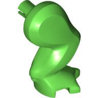 Animal Body Part, Dinosaur, 'Rex' Leg - Right Hellgrün