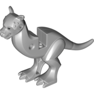Creature Body Part, Tauntaun Body with Legs and Eyes Print, Flexible Tail Light Bluish Gray