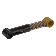 Technic Shock Absorber 6.5L with Soft Spring, Tight Coil, Pearl Gold Piston Rod [Complete Assembly] Black