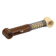 Technic Shock Absorber 6.5L with Hard Spring, Tight Coils at End, Tan Rod [Complete Assembly] Reddish Brown
