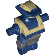 Torso/Head Mechanical, TX-20 Print (Tactical Droid) Dunkelblau