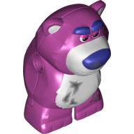 Animal, Bear 'Lotso' Body with Dirt Print Magenta