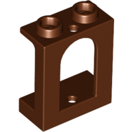 Window 1 × 2 × 2 Castle Rotbraun