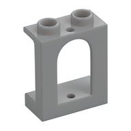 Window 1 × 2 × 2 Castle Light Bluish Gray