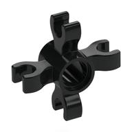 Technic Pin Verbinder rund mit 4 Clips