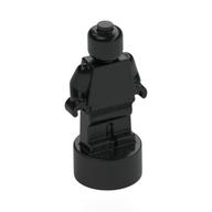 Minifig Trophy Statuette Schwarz