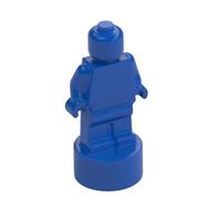 Minifig Trophy Statuette Blue
