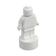 Minifig Trophy Statuette White
