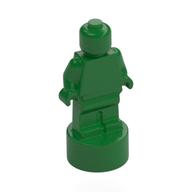 Minifig Trophy Statuette Green