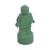 Minifig Trophy Statuette Sandgrün